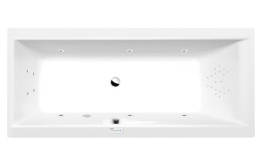 massaaživann  CLEO  180x80x48cm,  Highline Hydro,  kroom