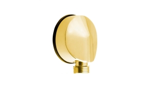 Wall Mounted Shower Outlet dia 50mm, gold