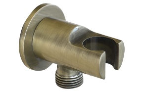 Fix Hand shower holder, water outlet, bronze