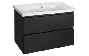 ALTAIR Vanity Unit 86,5x60x45cm, black matt