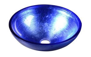 klaasist valamu MURANO ROSSO IMPERO, diam. 40 cm, sinine