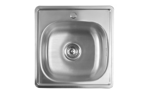 Stainless steel built-in sink 48x18x48cm