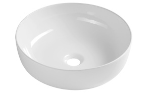 valamu töötasapinnale RONDEA dia. 41cm,  valge