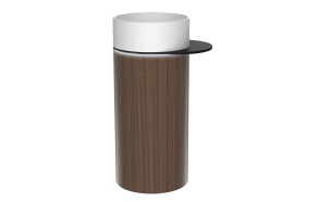 eraldiseisev valamu riiuliga OASIS 40x89x52cm,  valge/oak Cardamom