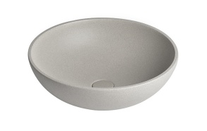 betoonist valamu TURF 44 cm, põhjaklapiga, beež