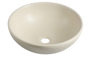 ATTILA Ceramic Washbasin dia 43 cm, ivory