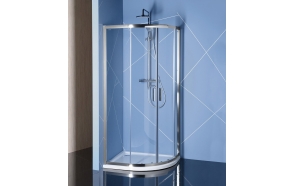 EASY LINE Quadrant Shower Enclosure 1000x800mm, L/R, clear glass