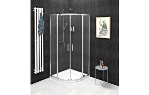 SIGMA SIMPLY Quadrant Shower Enclosure 1000x1000mm, R550, clear glass