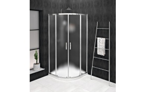 SIGMA SIMPLY Quadrant Shower Enclosure 800x800mm, R550, glass Brick