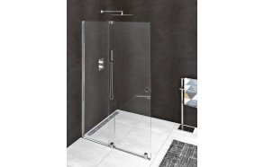 Dušinurga külgsein MODULAR SHOWER, rullikutega, 1200 mm