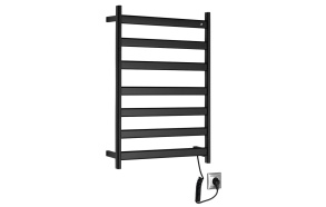 ELIAS  electric towel radiator 490x730x110 mm, 105 W, black matt