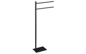 TRILLY Freestanding Towel Holder, black matt