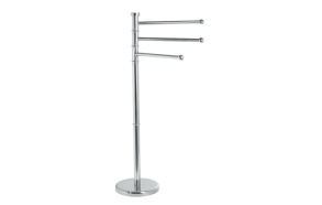 SAMBA Freestanding Towel Holder, stainless steel