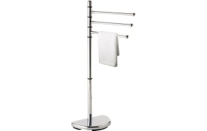 HIBISCUS Freestanding Towel holder, chrome