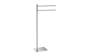 ARTU Freestanding Towel Holder, square/chrome