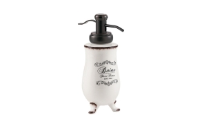 AMELIE Freestanding Soap Dispenser, 230ml, Ceramic