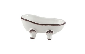 AMELIE Freestanding Soap Dish, Ceramic