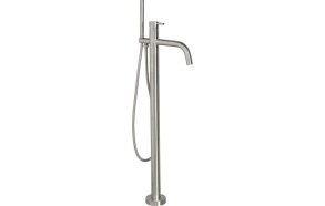 MINIMAL Freestanding Bath Mixer Tap, stainless steel