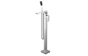 GINKO Freestanding Bath Mixer Tap (floor connection), chrome