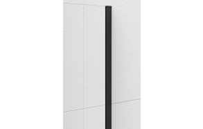 seinaprofiil Esca 2100 mm, must matt