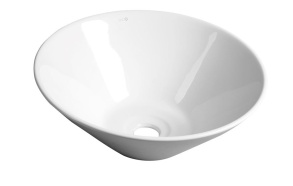 COMILLAS ceramic washbasin, diameter 42cm, top counter