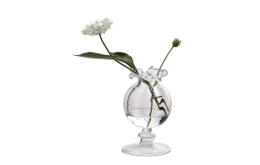 2-1/2"H Glass Vase 