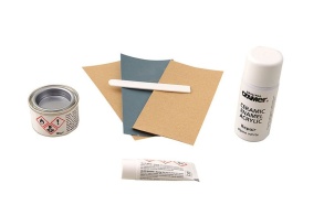 REPAIR KIT ceramics, enamel and acrylic, white