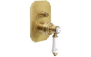 LONDON II Single Lever Concealed Shower Mixer, 2 outlets, bronze