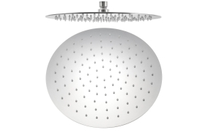 MINIMAL Head shower, diameter 300mm, 5mm, brushed steel