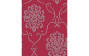 Accents Damask Red/Black