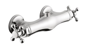 THERMOSTATIC EXTERNAL SHOWER MIXER WITH SUPERIOR CONNECTION CHROME