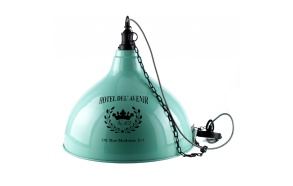 metallist vintage laelamp Hotel nr 65