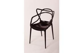 stackable chair Mucha, black