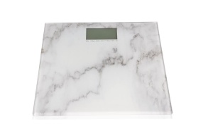 MARBLE EFFECT DIGITAL BATHROOM SCALE