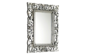 SAMBLUNG mirror with frame, 40x70cm, Silver Antique