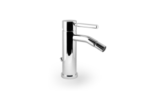 single lever bidet mixer Form A with pop up waste