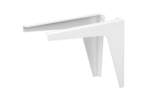 white painted bracket for silkstone basins Credo,Piano, 1 pcs