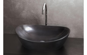 silkstone basin Amore, for worktop, graphite grey