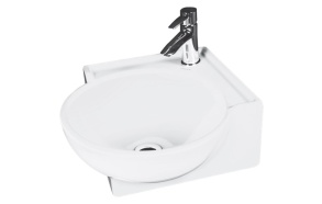 corner washbasin, 51 cm