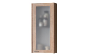 upper cabinet (1D) Piano, oak