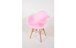 chair Beata, pink, beech feet