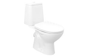 wc set Riga, dual flush, P-trap, seat not included