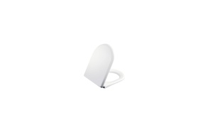 AMASRA SOFT CLOSING SEAT COVER WITH METAL HINGE WHITE TP325, DREAM,VITROYA,MOON