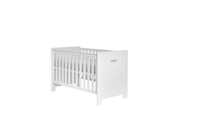 Cot-bed Blanco MDF 140x70, without drawer