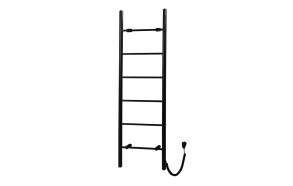 Electric towel rack Carbo 120W, 500x1600 mm, black