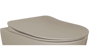 mat cappucino soft close seat, for models FE320, FE321