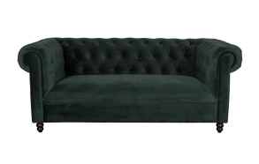 Sofa Chester Velvet Dark Green