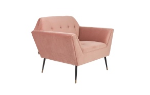 Lounge Chair Kate Pink Clay