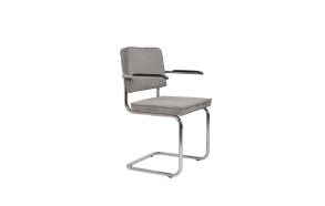 Armchair Ridge Rib Cool Grey 32A