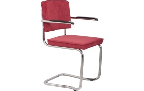 Armchair Ridge Kink Rib Red 21A